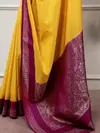 Ynf7900 Mysore Crepe Zari Weaving Work Saree    